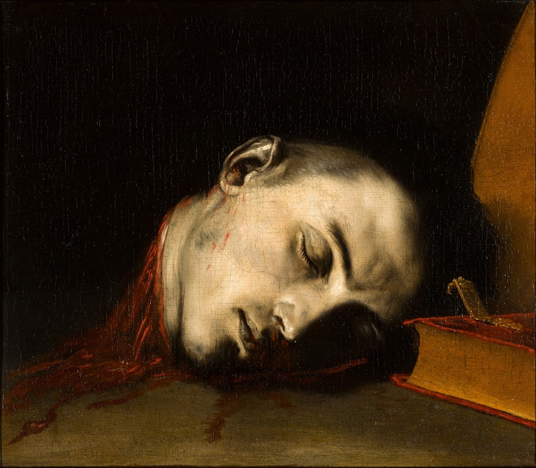 THE SEVERED HEAD OF SAINT JANUARIUS by Jusepe de Ribera