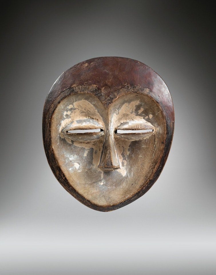 KWELE MASK, GABON by Anonymous