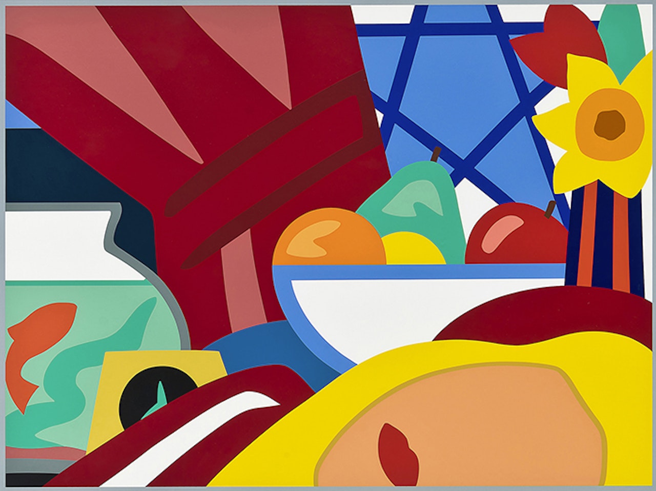 Still Life with Blonde by Tom Wesselmann