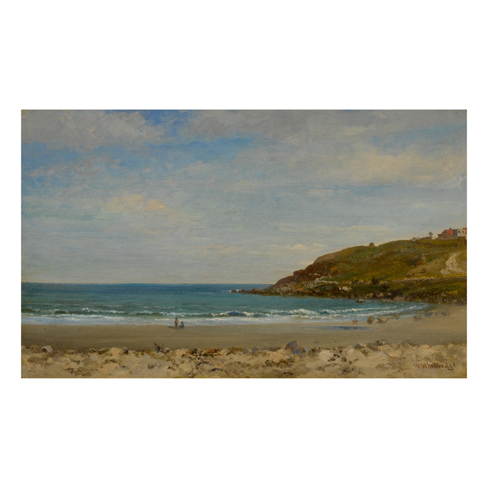 SECONNET POINT FROM THE EAST END by Worthington Whittredge