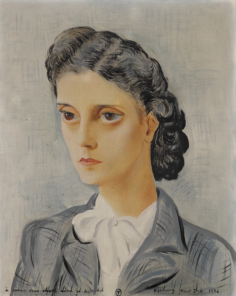 PORTRAIT DE FEMME by Moïse Kisling