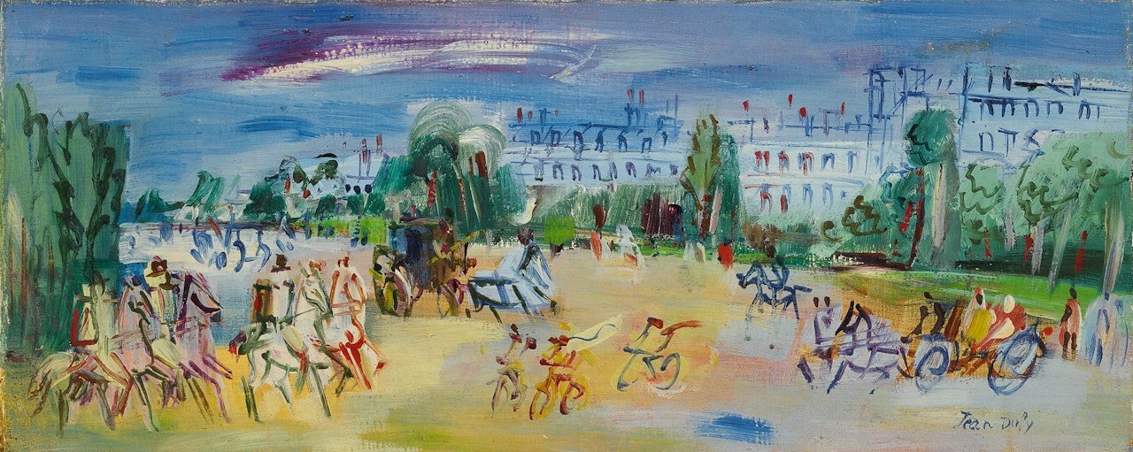 AVENUE FOCH by Jean Dufy