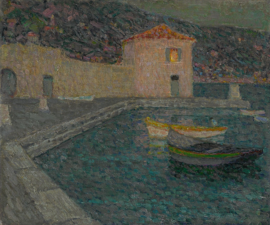 LA MAISON DE LA MER, VILLEFRANCHE-SUR-MER by Henri Le Sidaner