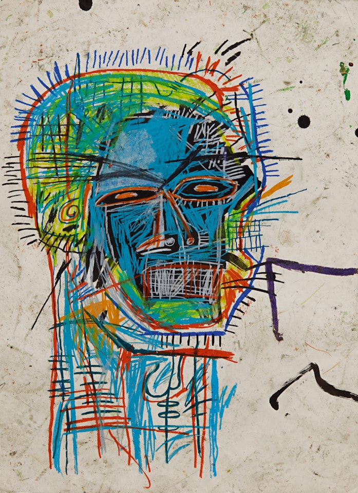 UNTITLED (HEAD) by Jean-Michel Basquiat