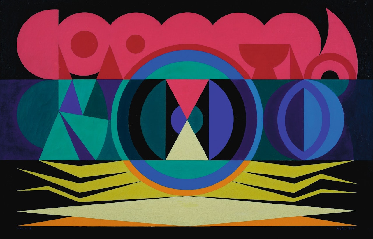 AOUM II by Auguste Herbin