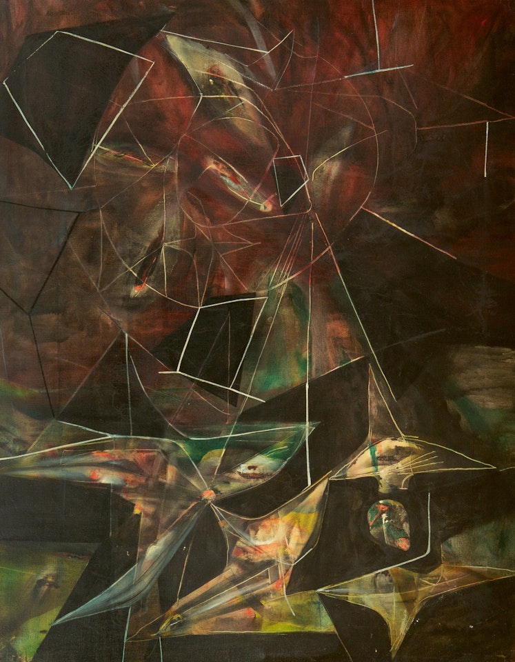 GALAXIES (MYSTICISM OF INFINITY) by Roberto Matta