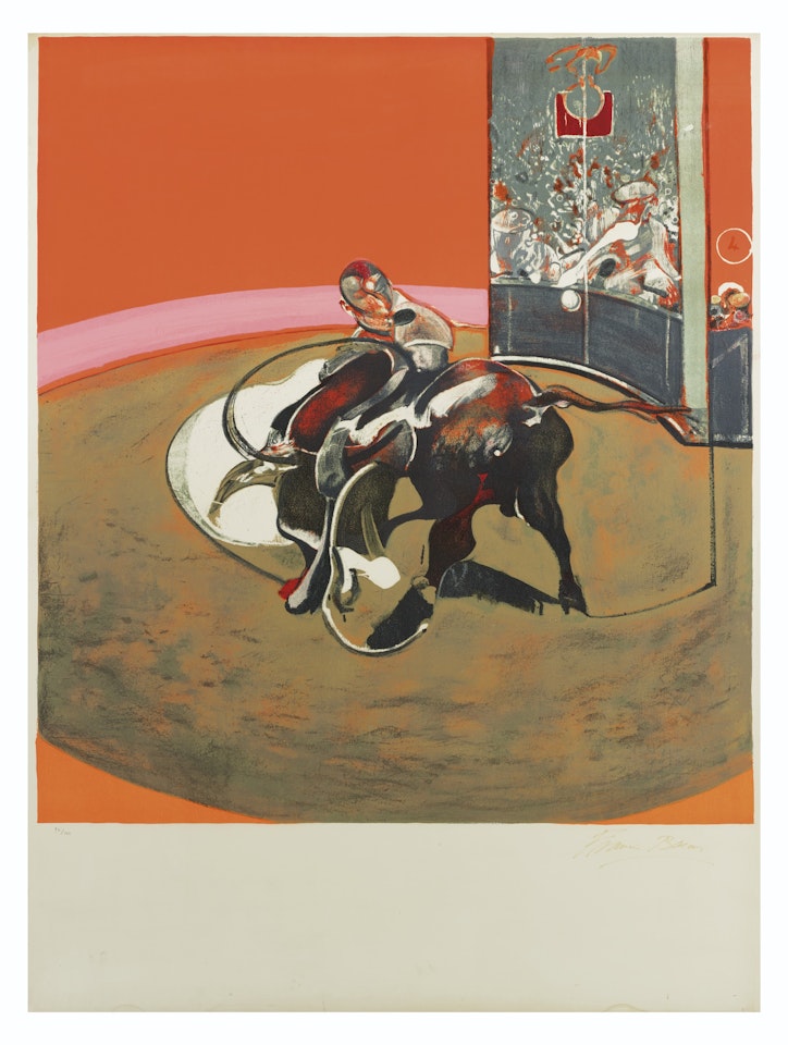 Etude pour une corrida by Francis Bacon