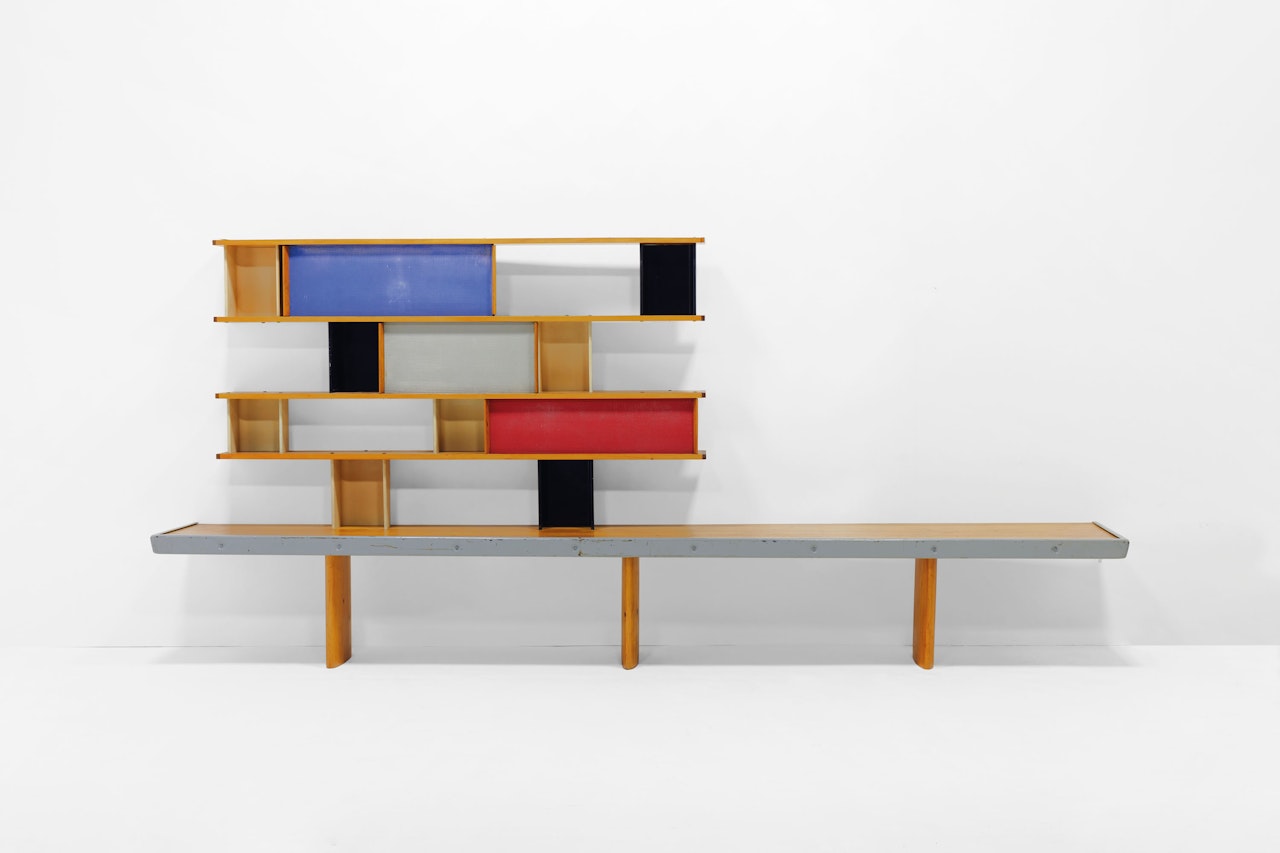 BIBLIOTHÈQUE 'TUNISIE' by Charlotte Perriand
