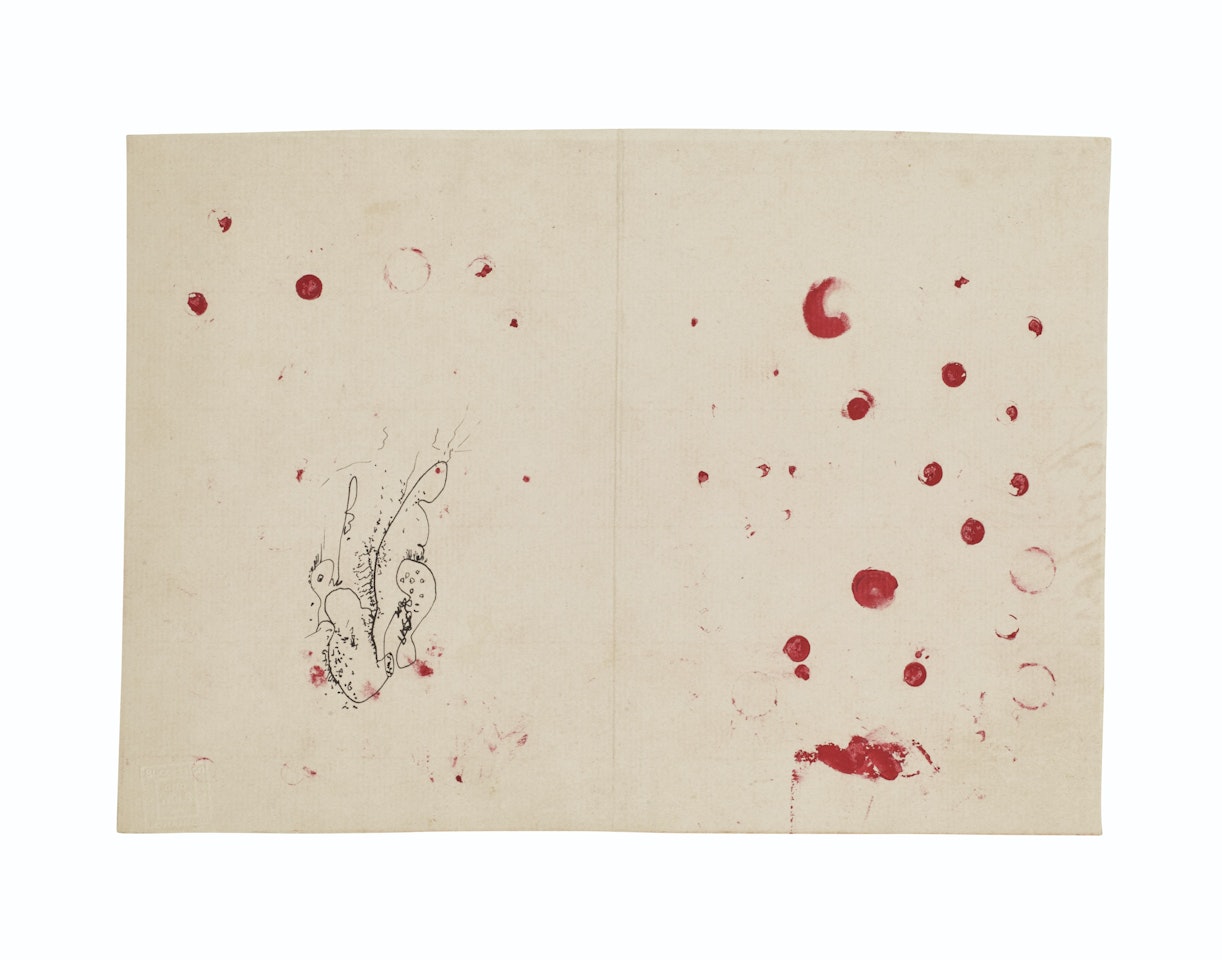 Les petits rouges by Wols (Alfred Otto Wolfgang Schulze)