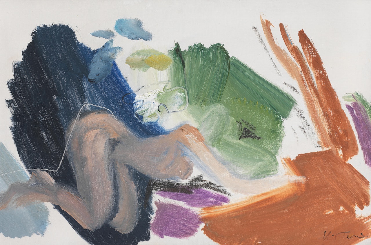 Figure in Shade No.2 1959 by Ivon Hitchens