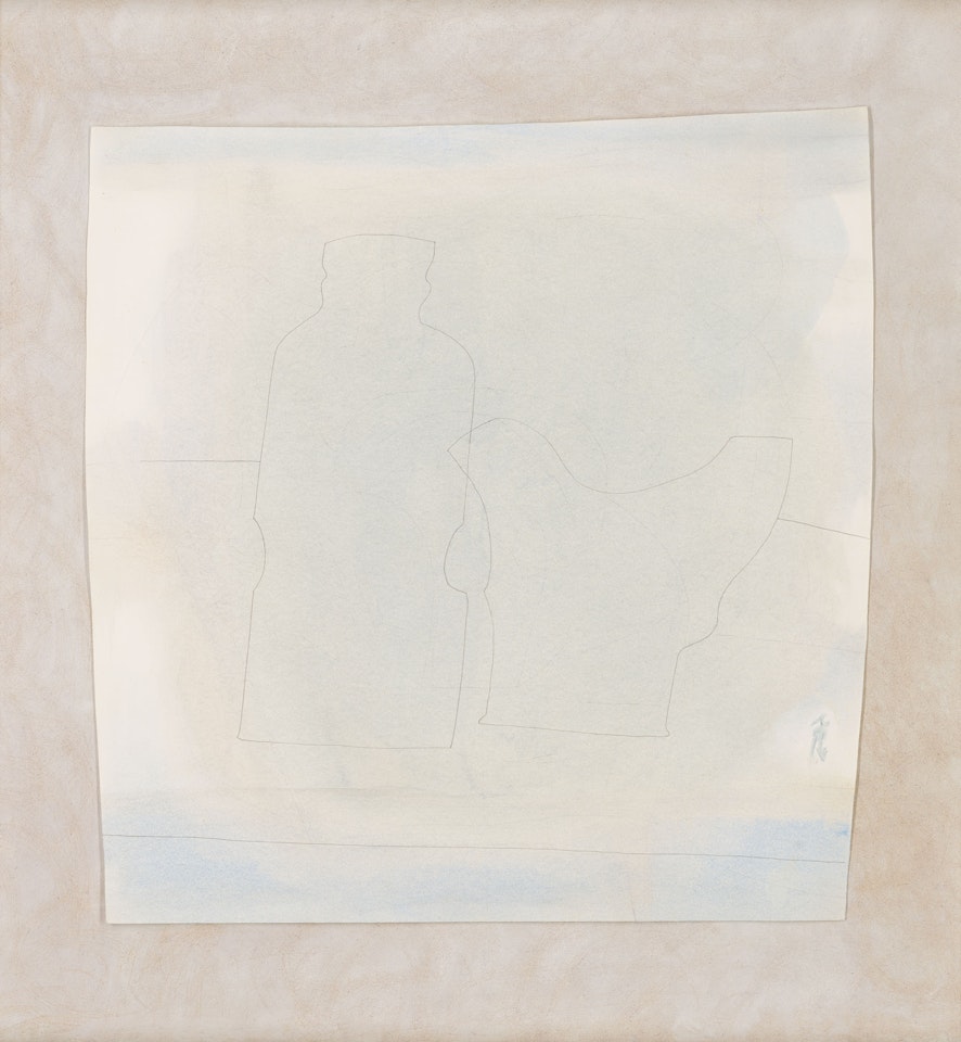 72 (2 forms) by Ben Nicholson, O.M.