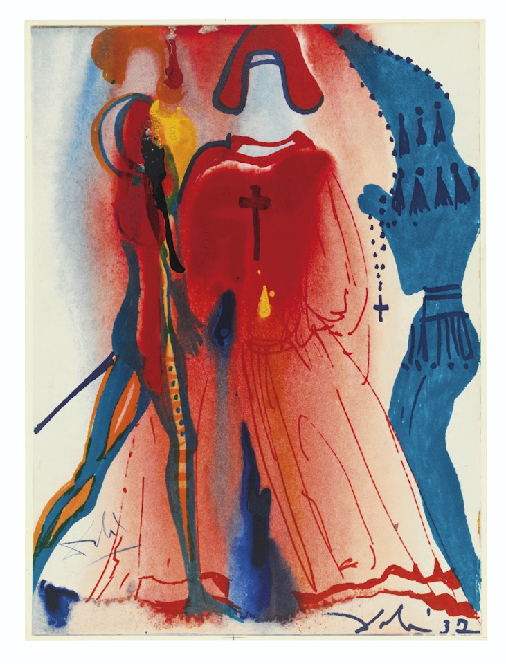 William Shakespeare: Romeo e Giulietta by Salvador Dali