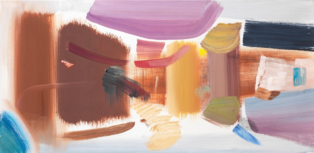 Blue Door Series no.3 1971 by Ivon Hitchens