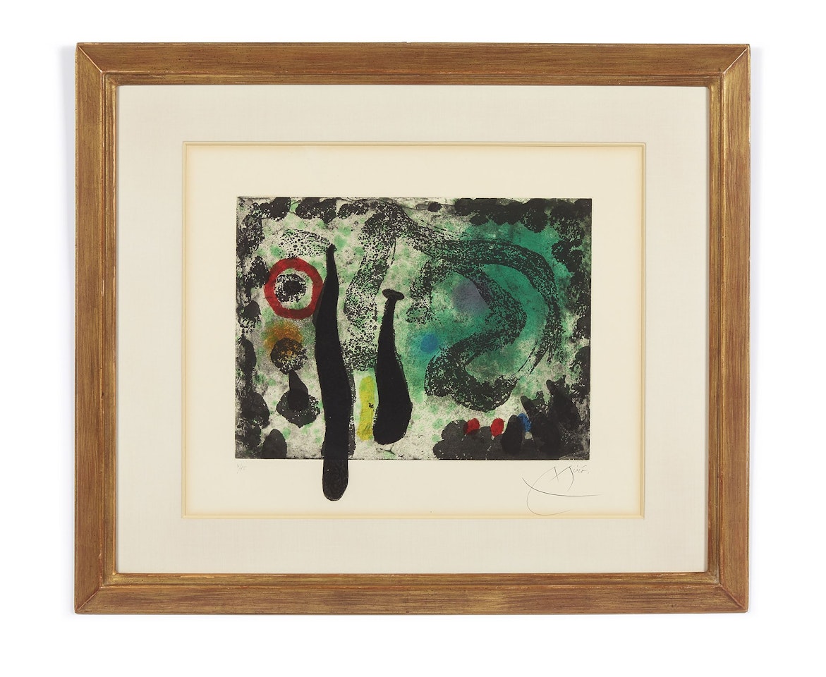 Le jardin de mousse by Joan Miró