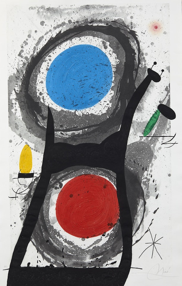 L'adorateur du soleil by Joan Miró