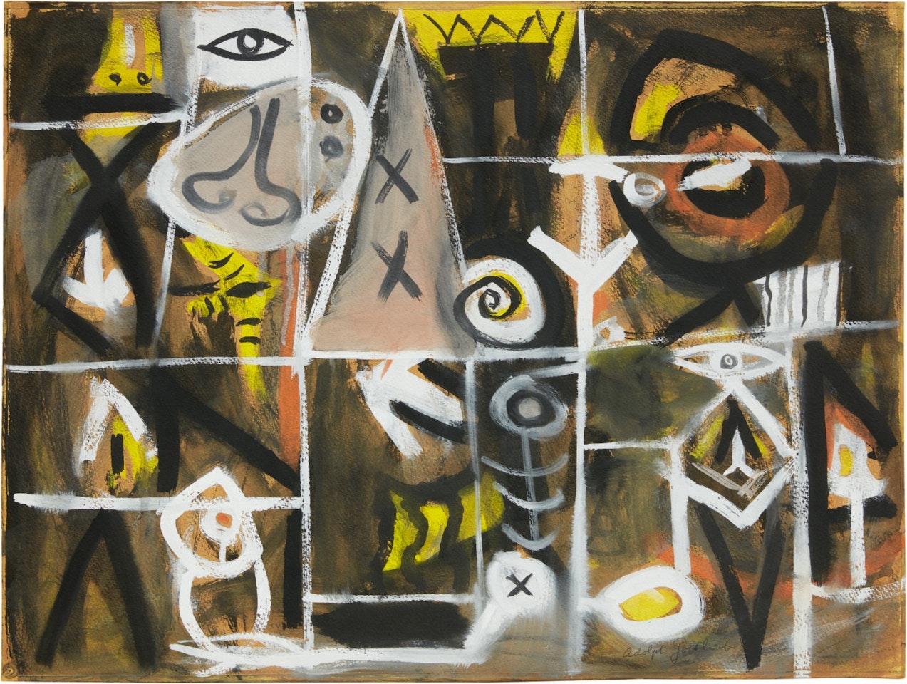 UNTITLED by Adolph Gottlieb