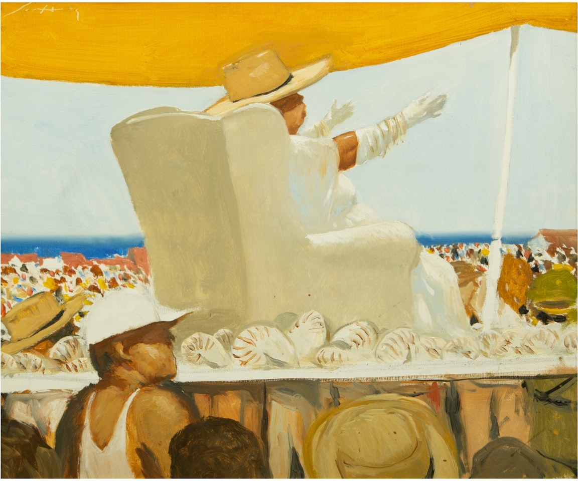 EL DÍA DE CARACOLA by Julio Larraz