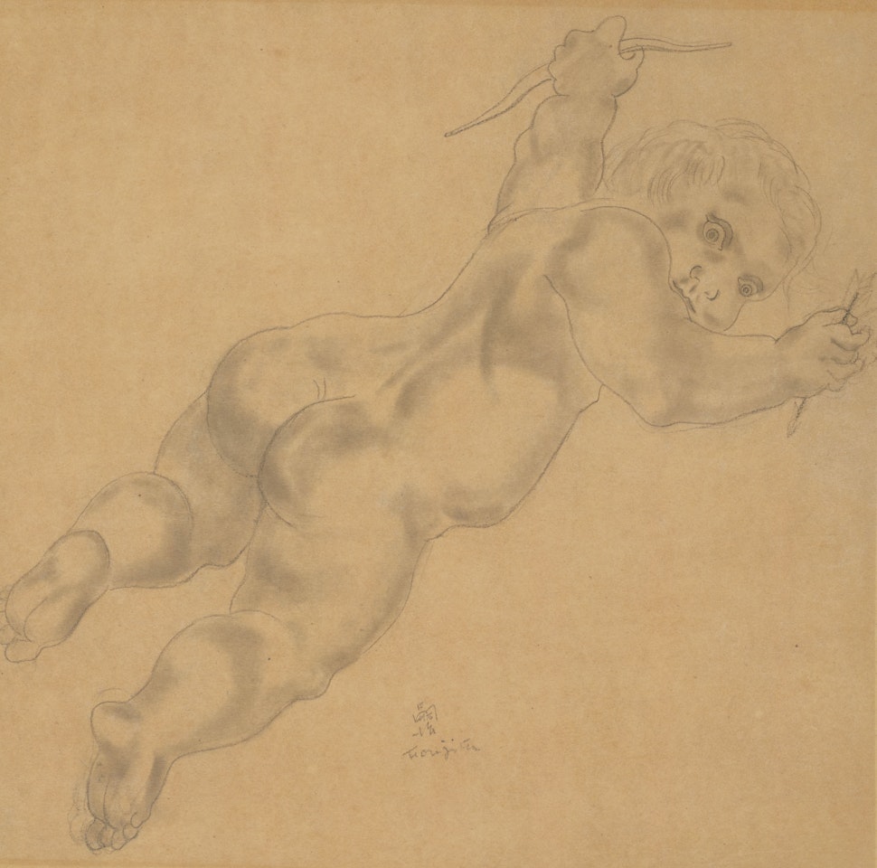 Cupidon et son arc by Leonard Tsuguharu Foujita
