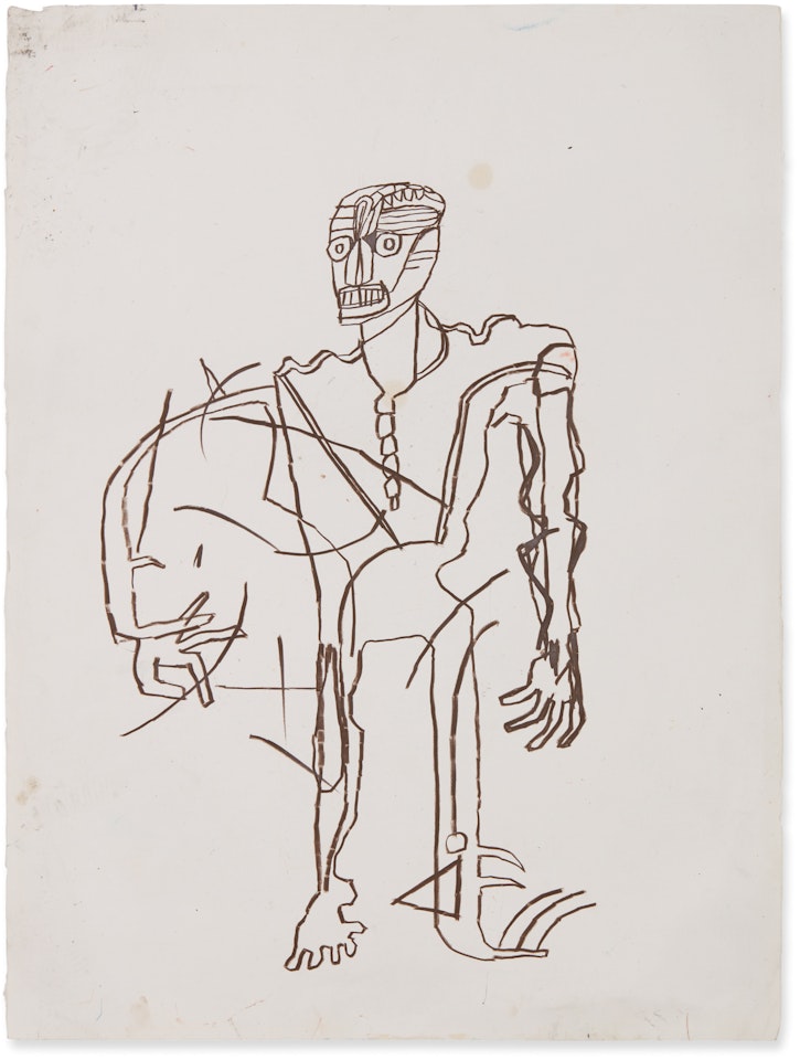 STANDING MAN by Jean-Michel Basquiat