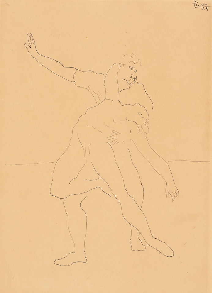 Danseur et danseuse by Pablo Picasso