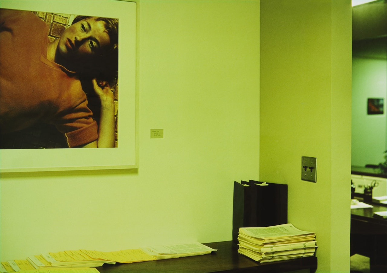 ARRANGED BY DONALD MARRON, SUSAN BRUNDAGE, CHERYL BISHOP AT PAINE WEBBER, INC. by Louise Lawler