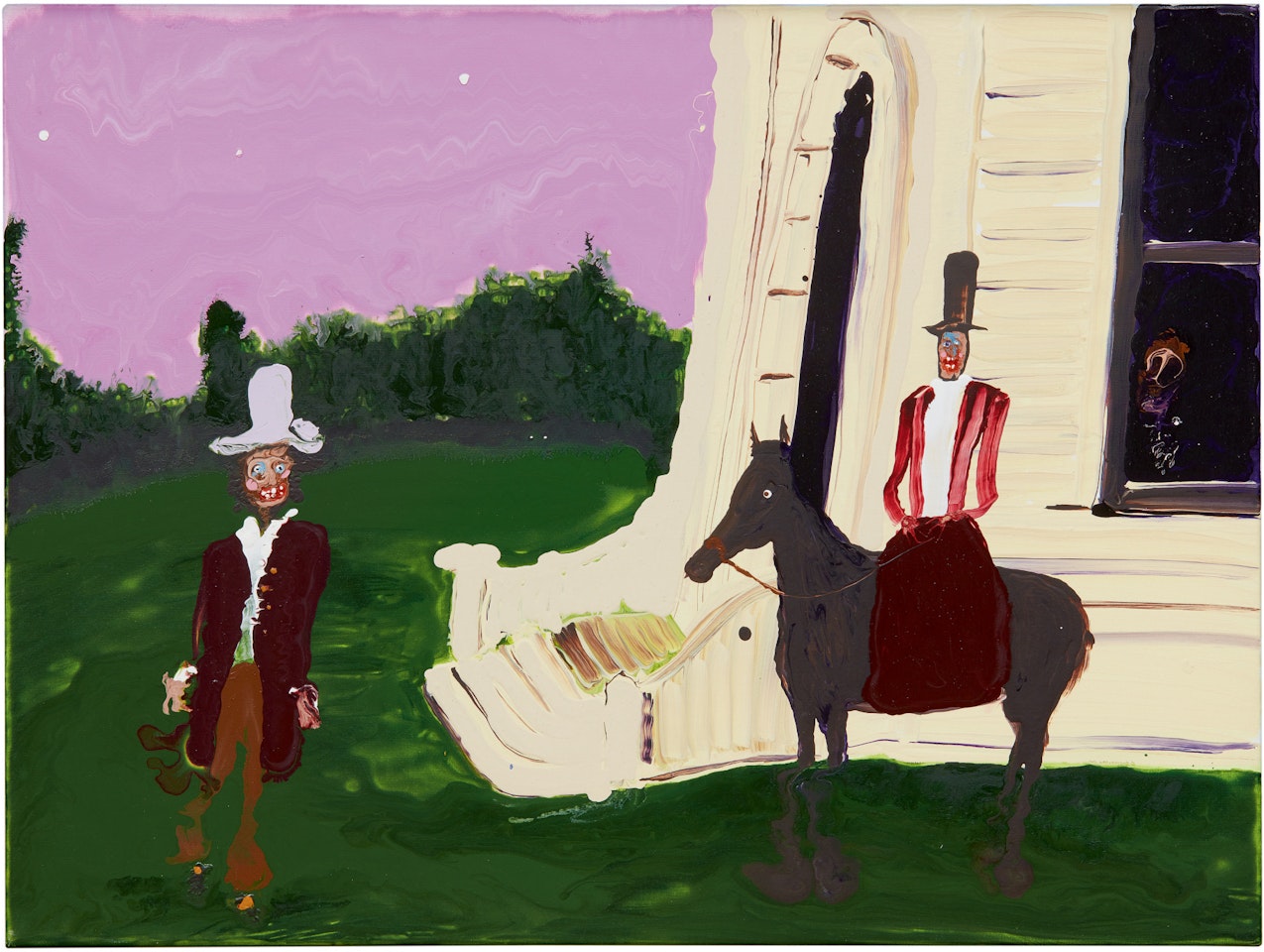 IN THE GARDEN WITH MY HORSE by Genieve Figgis