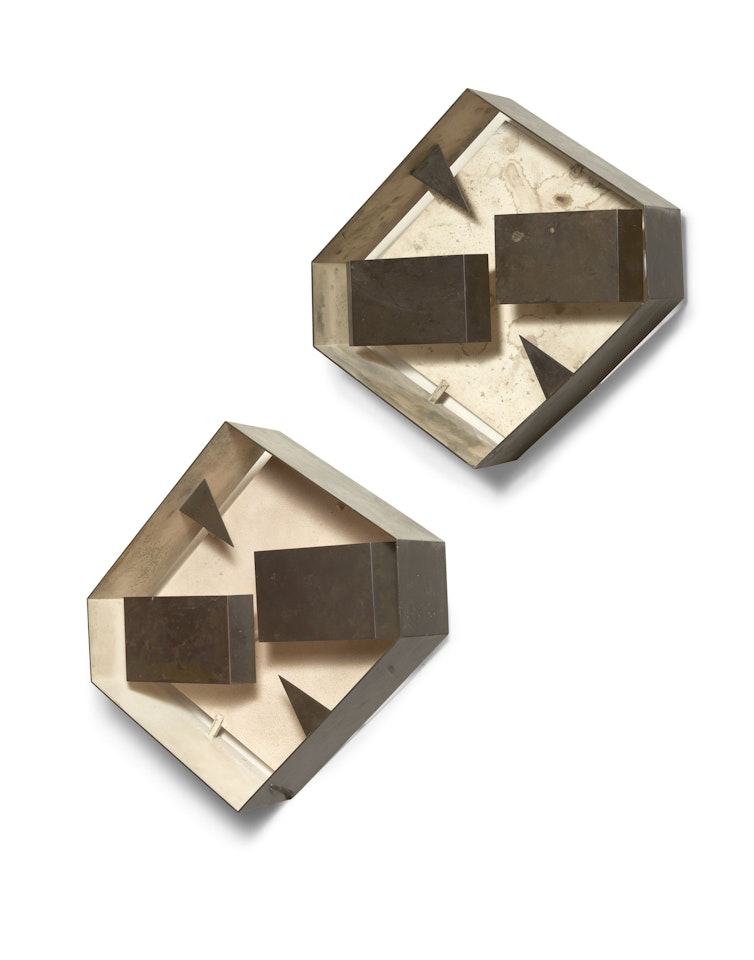 Paire d'appliques mod. 12661 de la série "Quadri Luminosi" by Gio Ponti