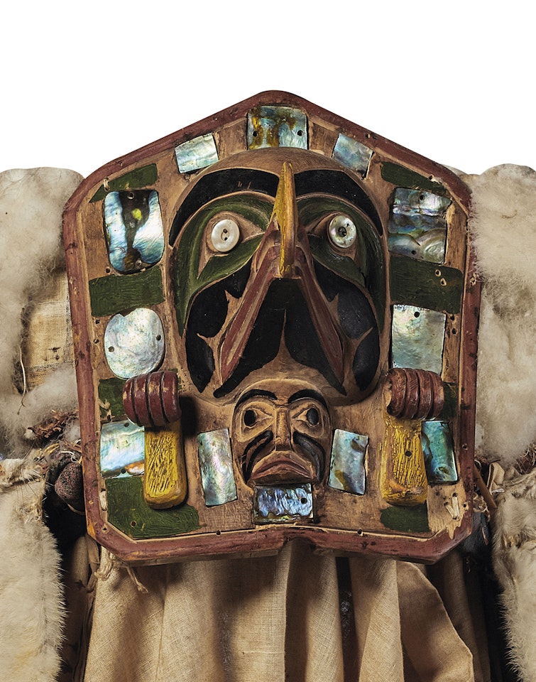 ORNEMENT FRONTAL KWAKWAKA'WAKW A KWAKWAKA'WAKW FRONTLET by Anonymous