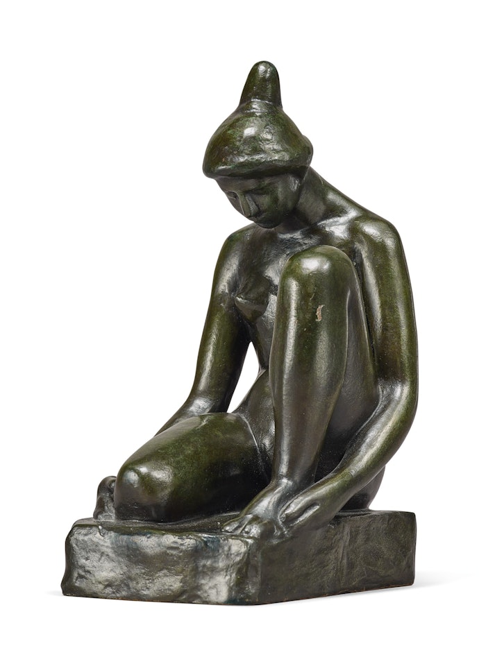 JEUNE FILLE AU CHIGNON POINTU by Aristide Maillol