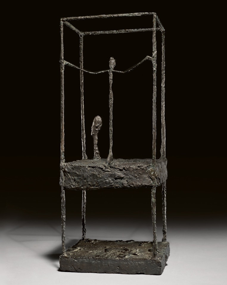 LA CAGE (PREMIÈRE VERSION) by Alberto Giacometti