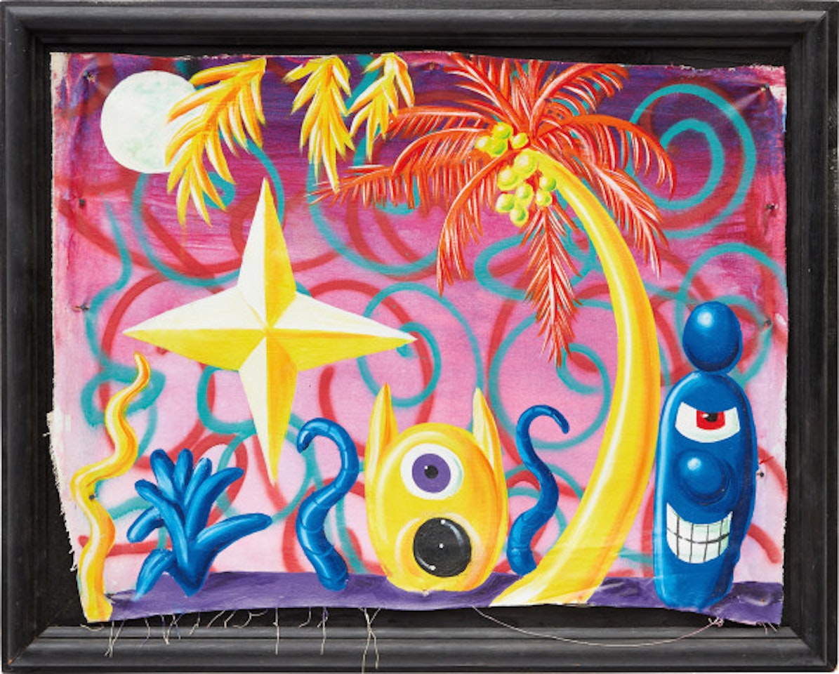 Coconut Star by Kenny Scharf