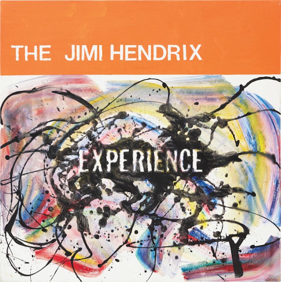 The Jimi Hendrix Experience from the series Jazz Paintings by George Condo