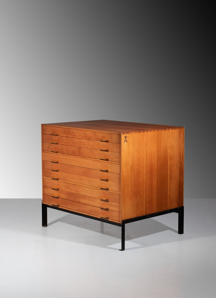 Meuble d'architecte dit «Academy Cabinet» by Poul Kjaerholm