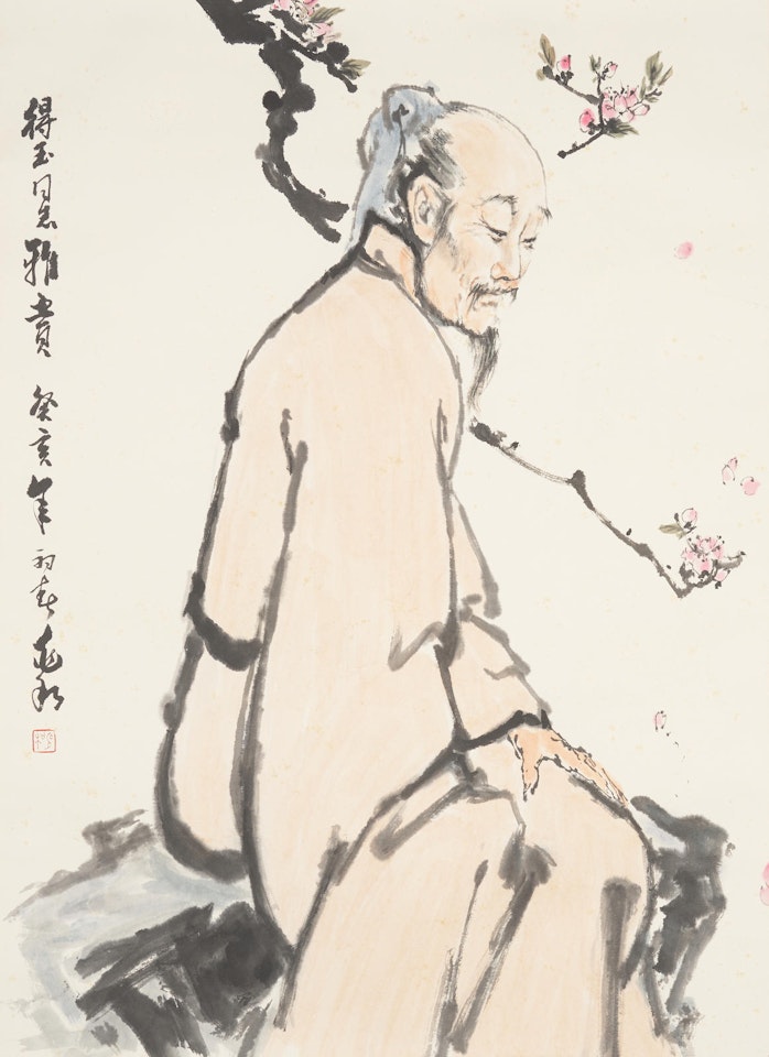 Portrait of a Scholar by Jiang Zhaohe