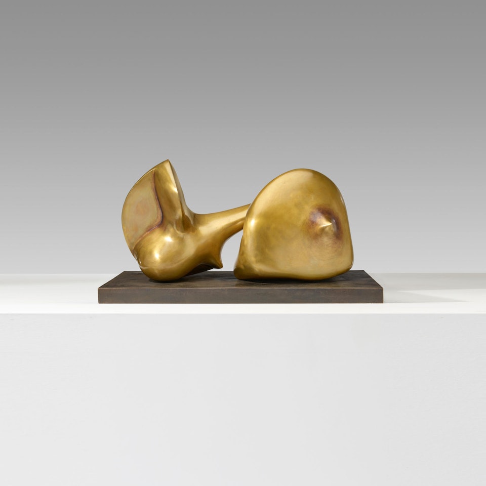Two Piece Sculpture No. 7: Pipe by Henry Moore