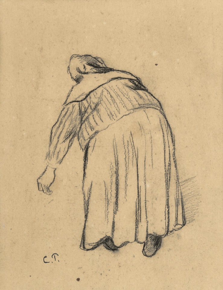 Paysanne by Camille Pissarro