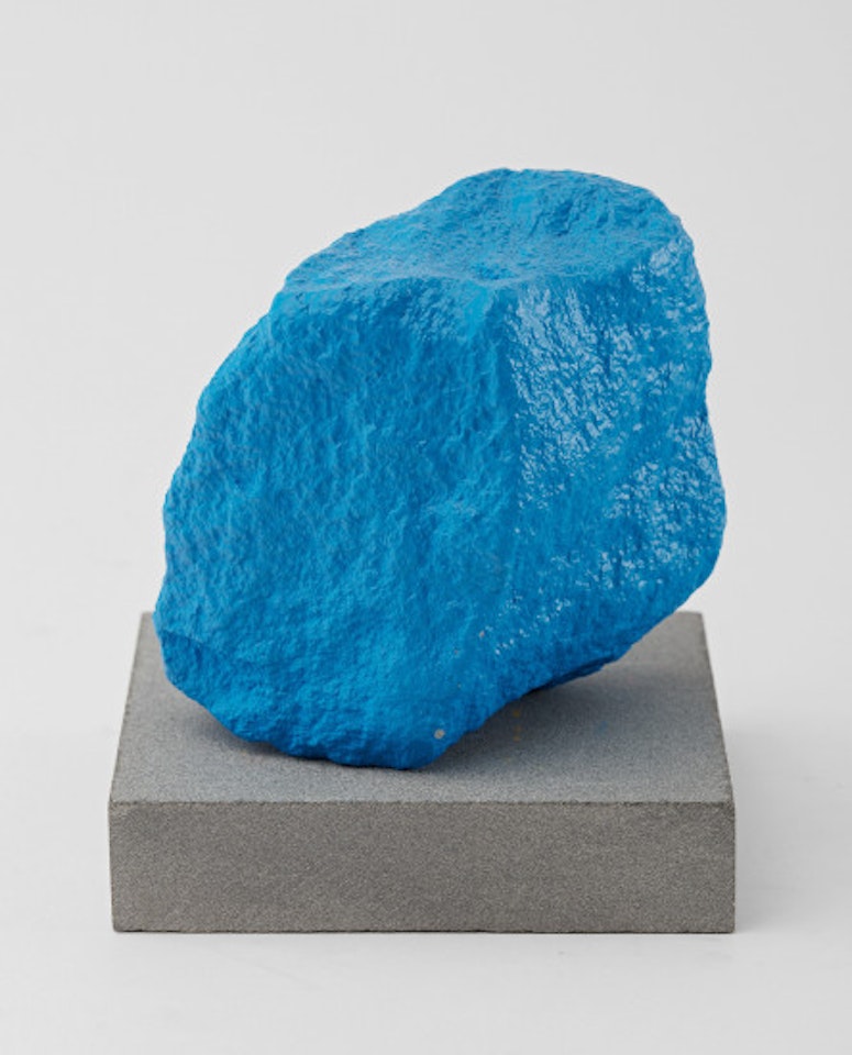 Small Blue Mountain by Ugo Rondinone