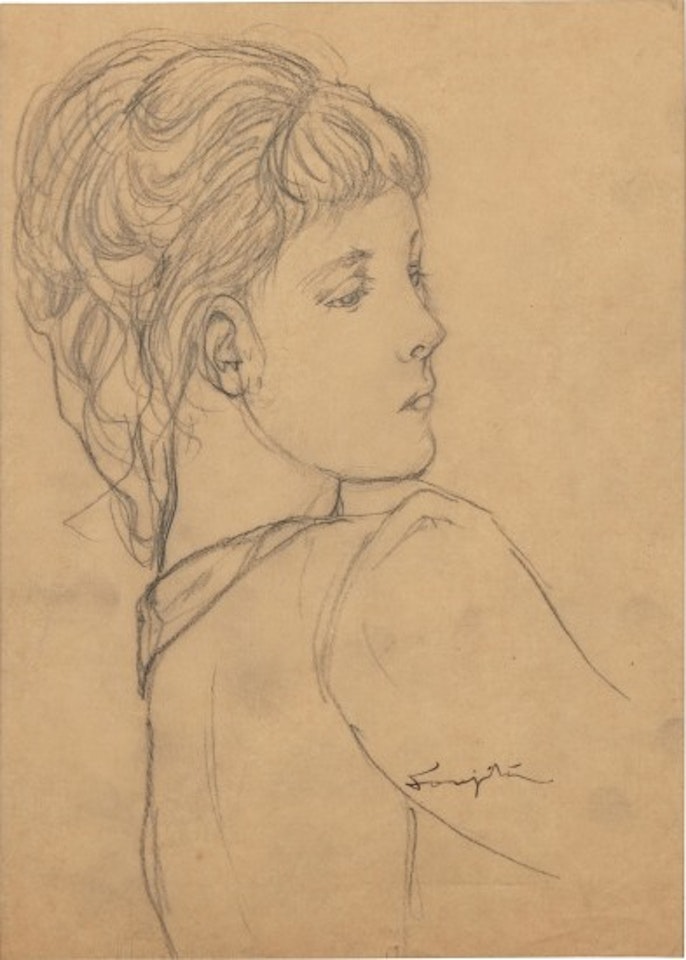 Le mépris by Leonard Tsuguharu Foujita