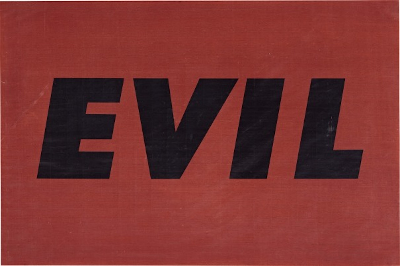 Evil by Ed Ruscha