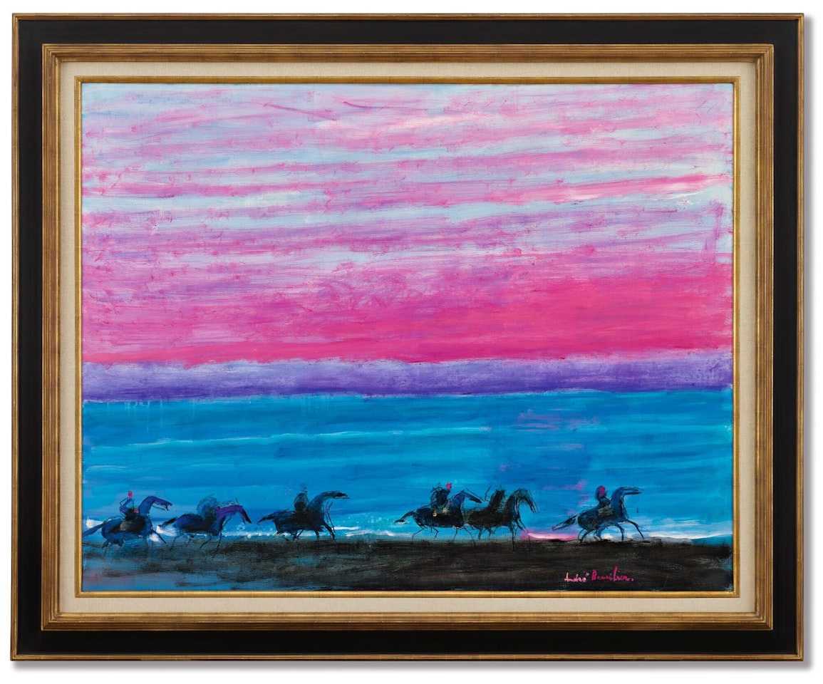 L'ARRIVÉE DE LA NUIT by André Brasilier