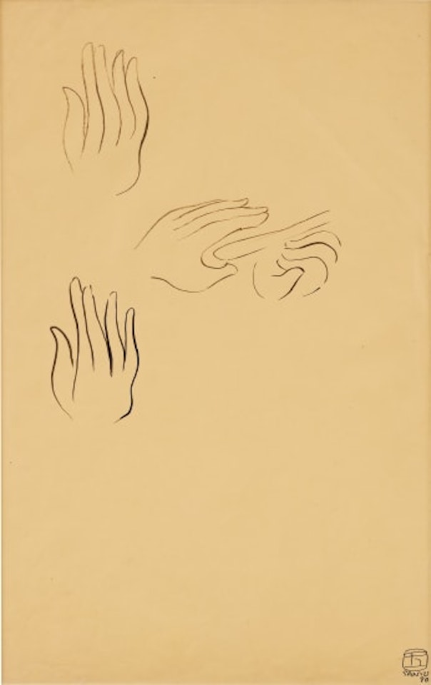 Hand Study by Sanyu