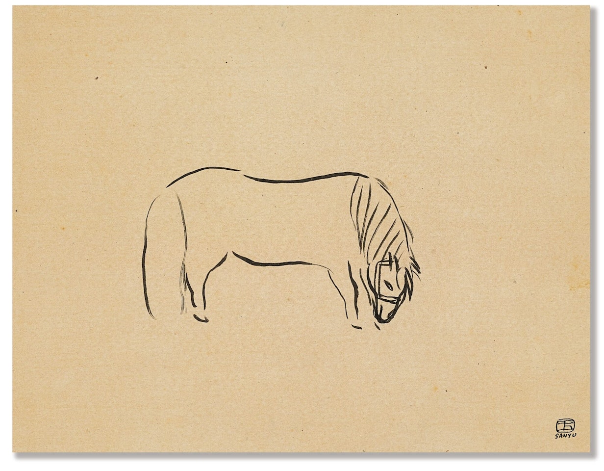 CHEVAL by Sanyu
