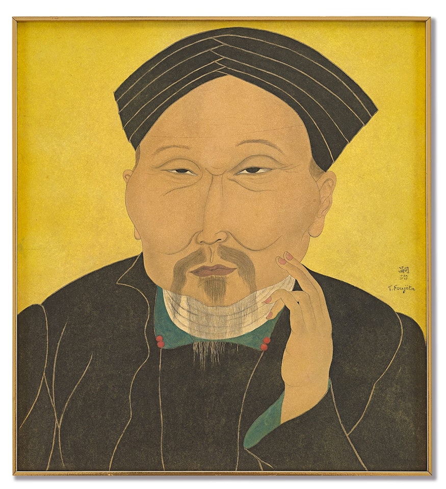 LE VIEUX CHINOIS HOKKO SAI by Leonard Tsuguharu Foujita