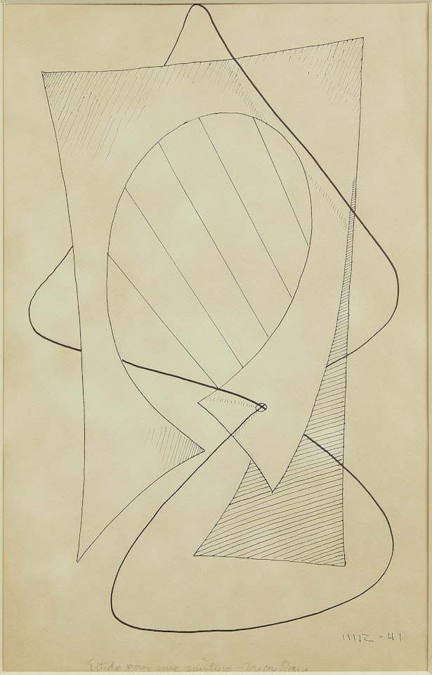 Etude pour une peinture by Man Ray