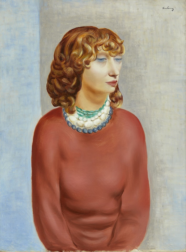 Portrait by Moïse Kisling