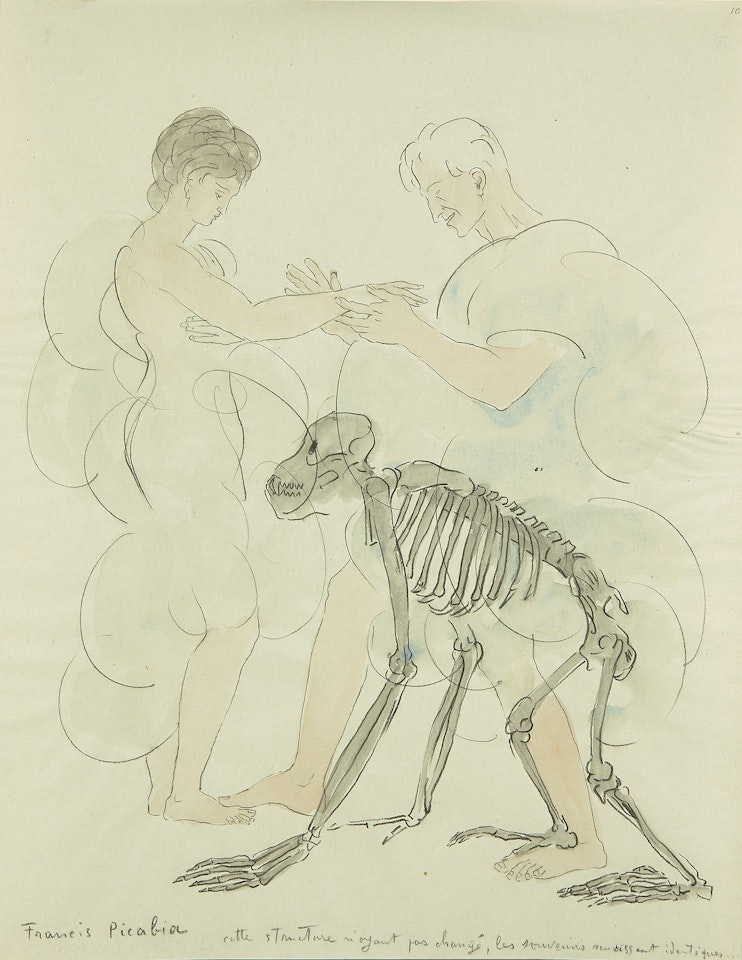Cette structure n'ayant pas changé, les souvenirs renaissent identiques... by Francis Picabia