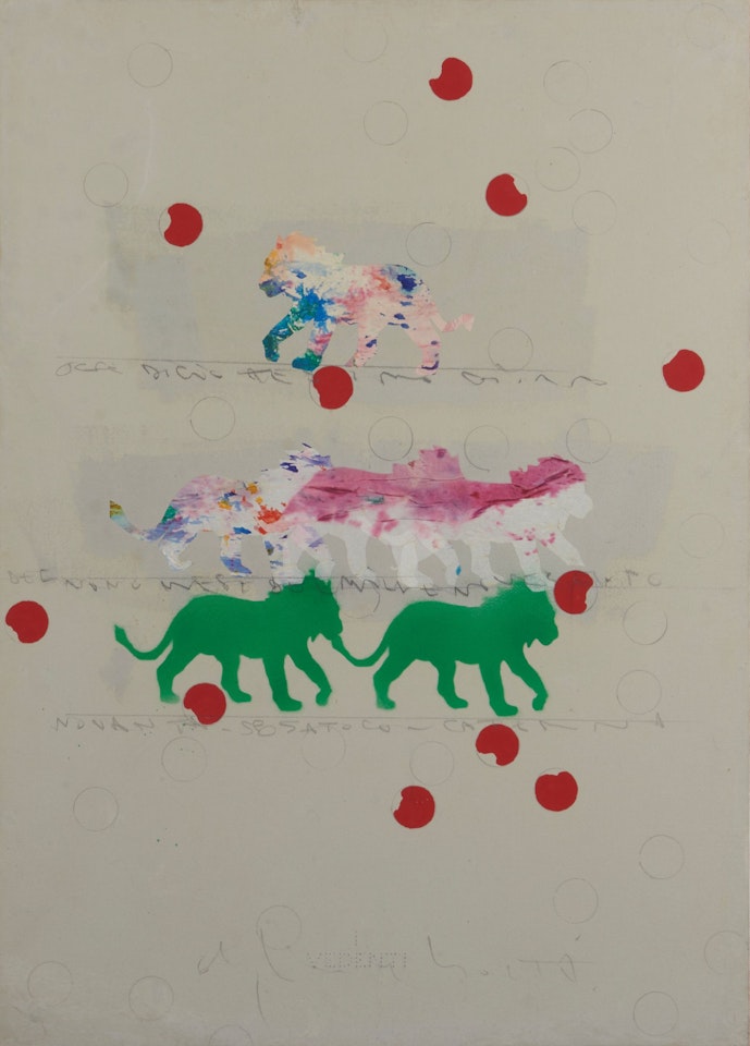 SANS TITRE by Alighiero Boetti