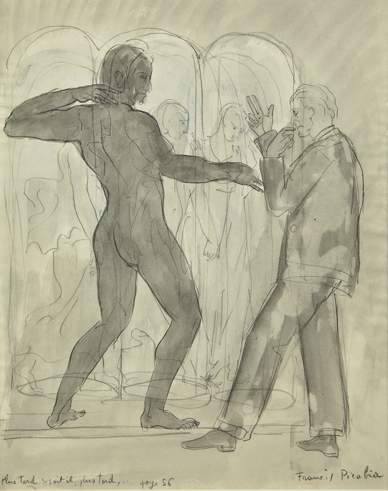 Plus tard, disait-il, plus tard by Francis Picabia