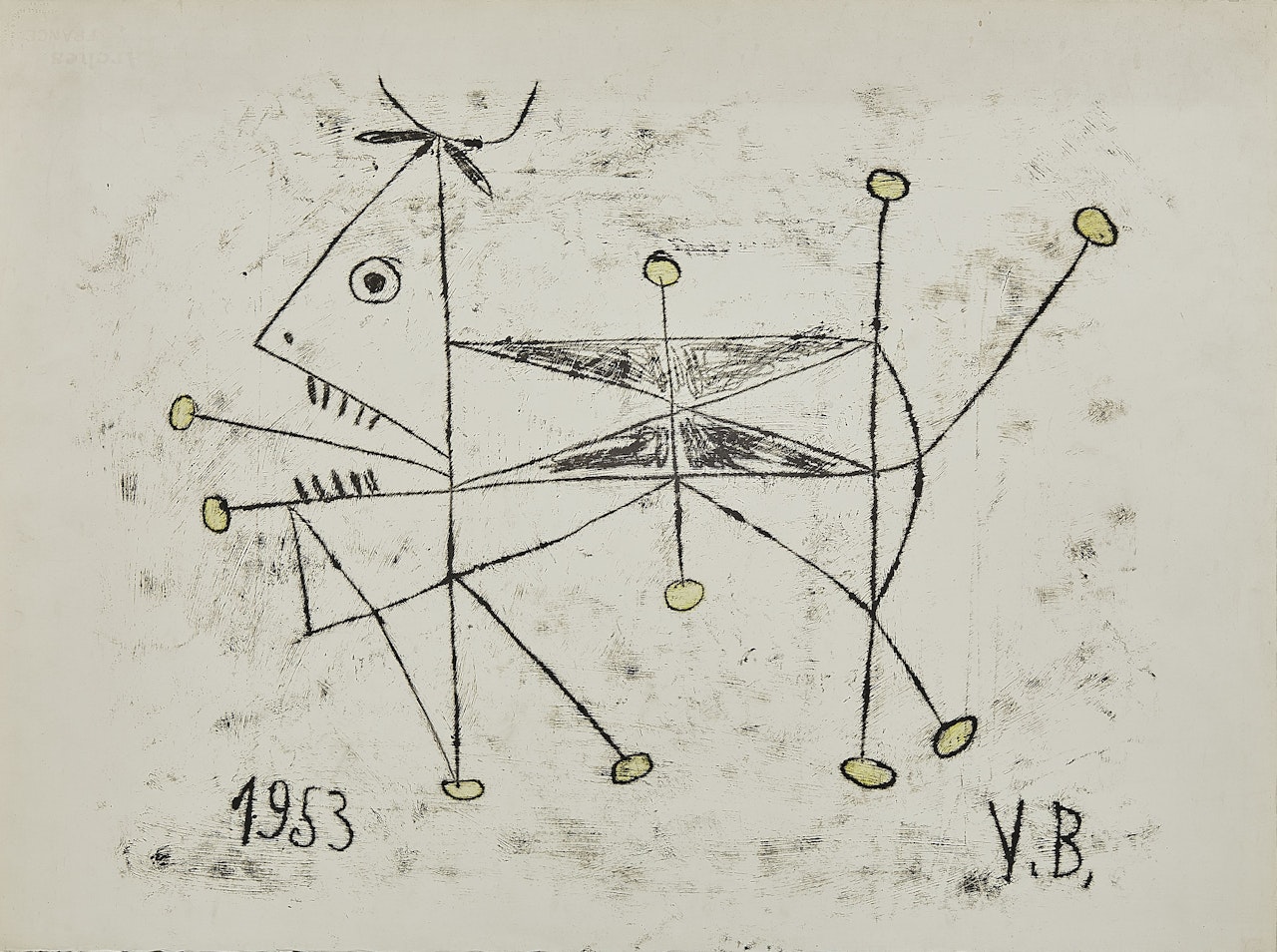 La chèvre by Victor Brauner