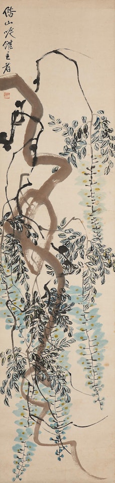 Wisteria by Qi Baishi